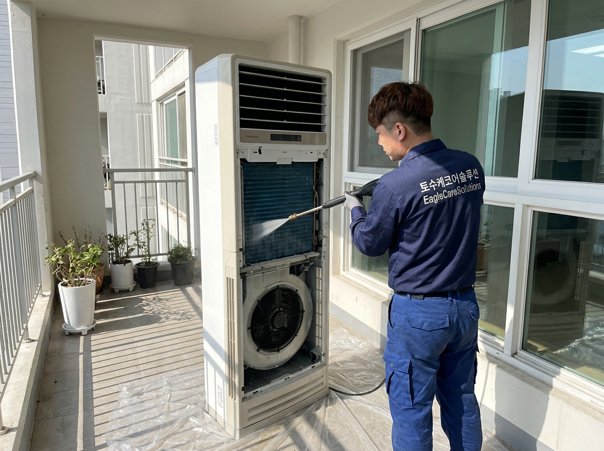 독수리코어리더스 - 본체 고압세척